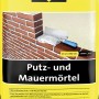 Gelber Sack Sakret Putz- und Mauermörtel Grau 40 kg. Vielseitig einsetzbarer Trockenmörtel für Mauerwerk und Putz.