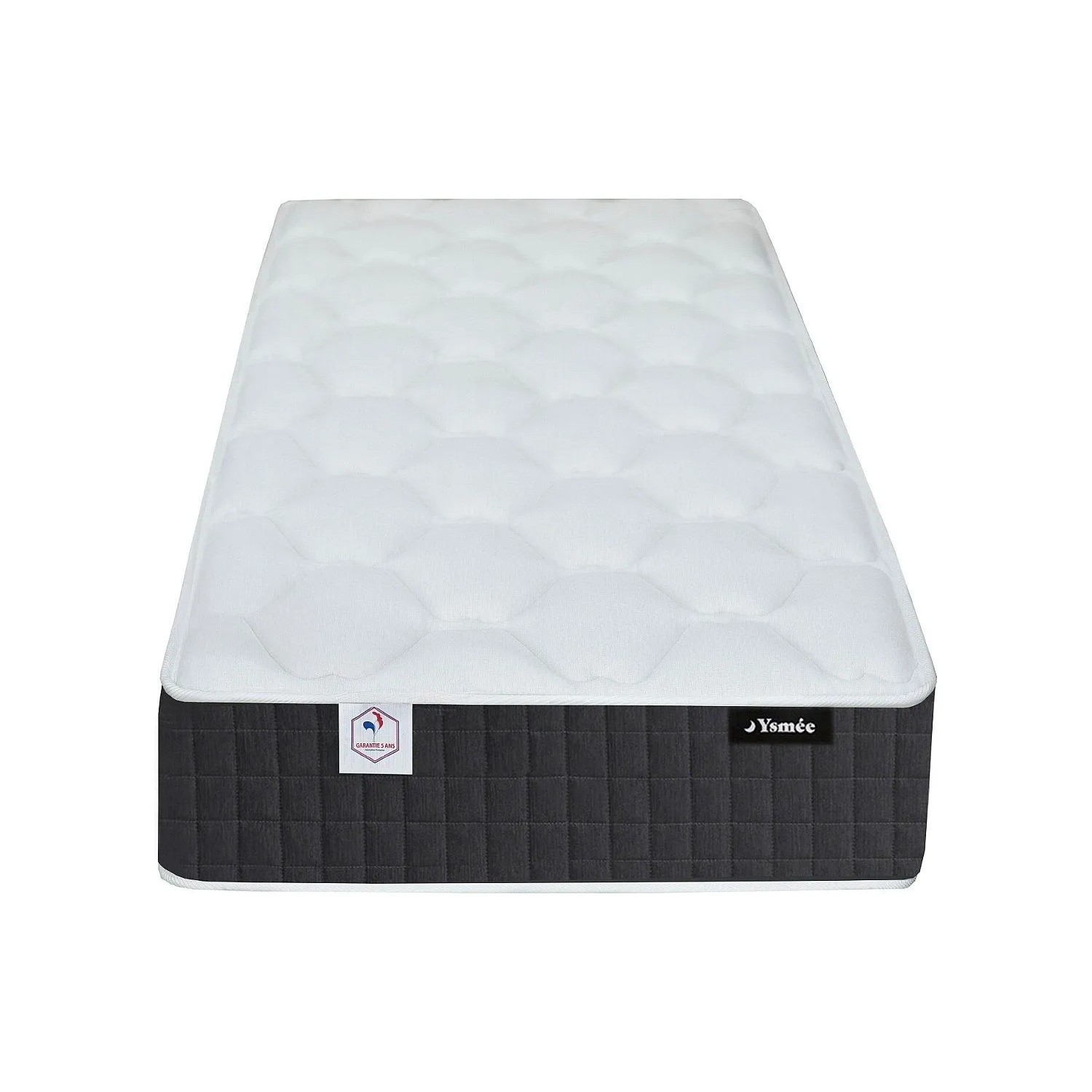 Vente-unique Standardmatratze Parox Weiß 200 cm