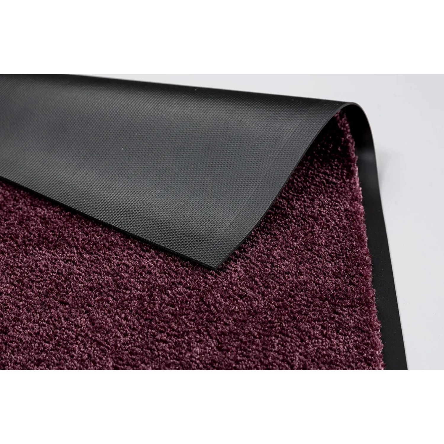 Ottomanson Passatoia a tinta unita, collezione Ottohome, fondo in gomma, 67 cm x 183 cm, colore: Rosso