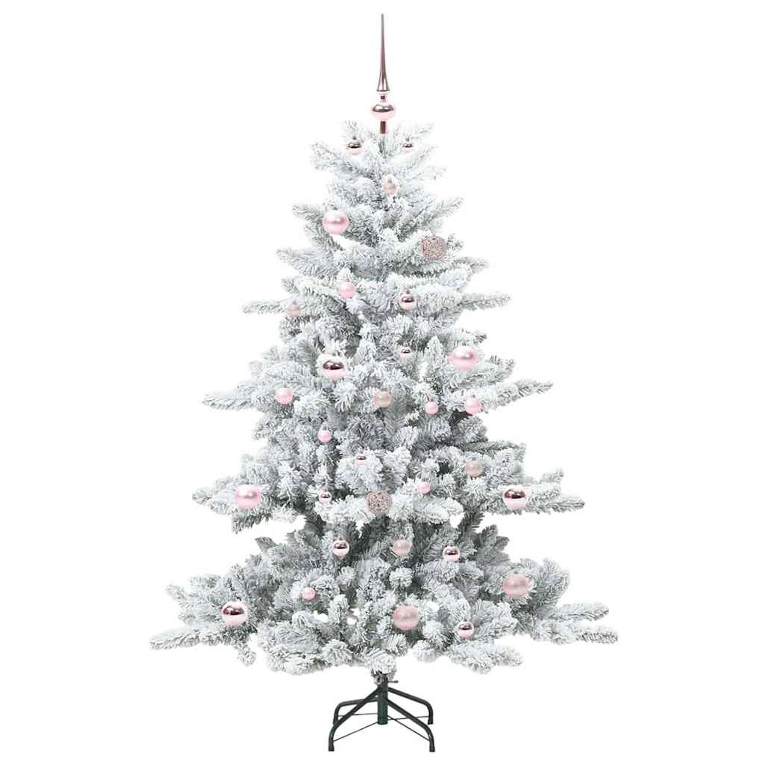 vidaXL Künstlicher Klappbarer Weihnachtsbaum mit 150 LEDs 150 cm PVC 3397707