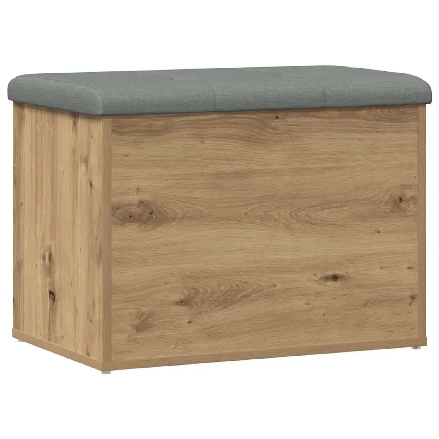 vidaXL Sitzbank mit Stauraum Artisan-Eiche 62x42x45 cm Holzwerkstoff 857616
