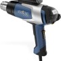 Steinel Heißluftgebläse HL 2020 E KF mit LCD-Display, 2200 W, blau/silber. Heißluftgerät für vielseitige Anwendungen.