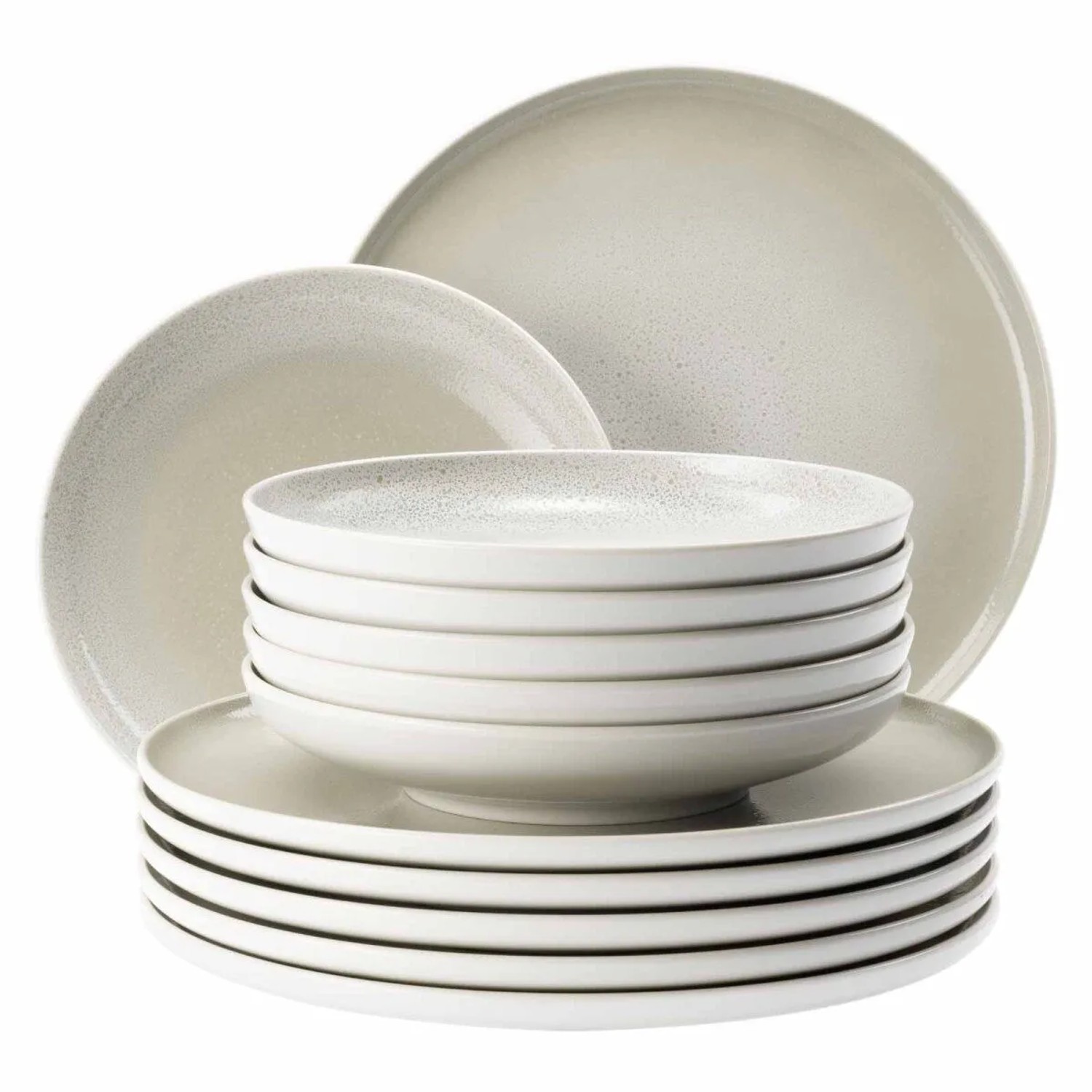 Seltmann Weiden Sento Home Tafelservice 12-teilig Aura Cream