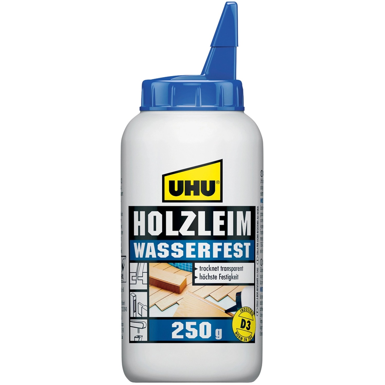 Uhu Holzleim wasserfest D3 250 g