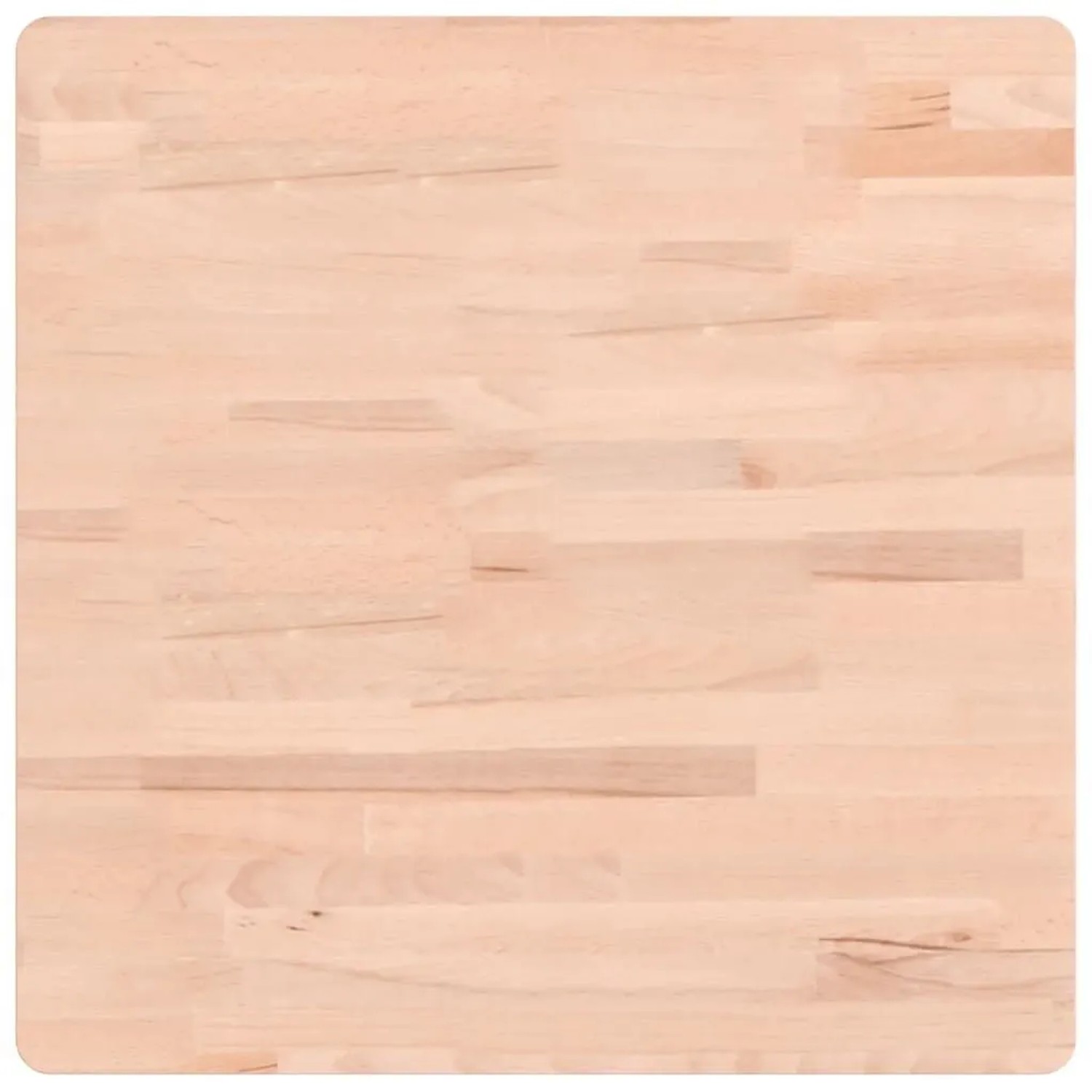 vidaXL Tischplatte 60x60x4 cm Quadratisch Massivholz Buche 355962