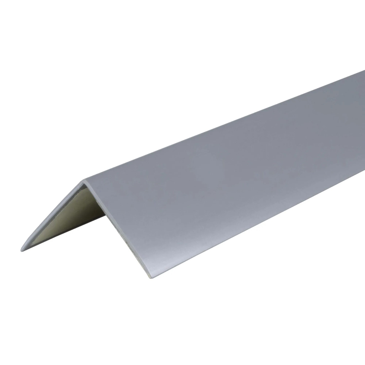 Dalsys Winkelprofil Selbstklebend 200cm x 30mm x 30mm PVC Grau Eckwinkel