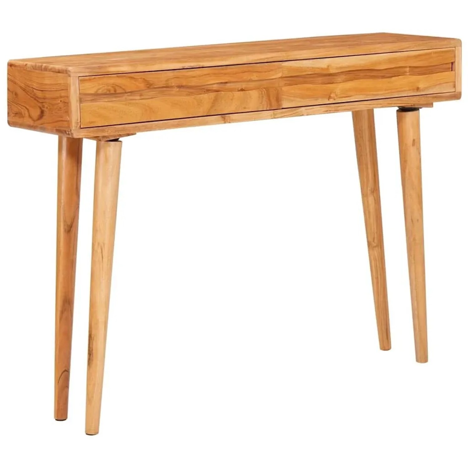 vidaXL Konsolentisch Braun 110 x 30 x 80 cm Massivholz Akazie 42003318