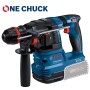 Bosch Professional Akku-Bohrhammer GBH 18V-18 X mit Onechuck für SDS plus-, Zylinder- und Sechskantbohrer.