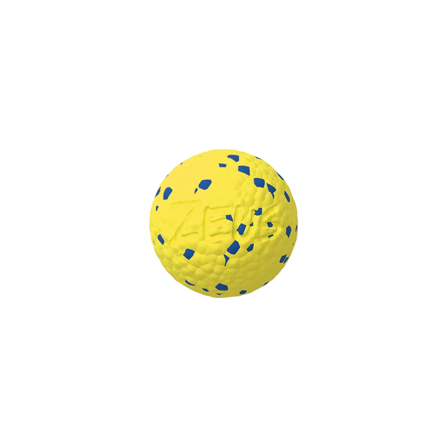 Zeus Hundespielzeug Nitro Ball mit Gewicht S Ø 5 cm Gelb-Blau