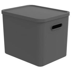 Rotho Multibox Albula für C4 Anthrazit 27 l