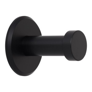 SOTECH Garderobenhaken TALEA Ø10 mm Ø15 mm Länge 30 mm Edelstahl Schwarz Matt