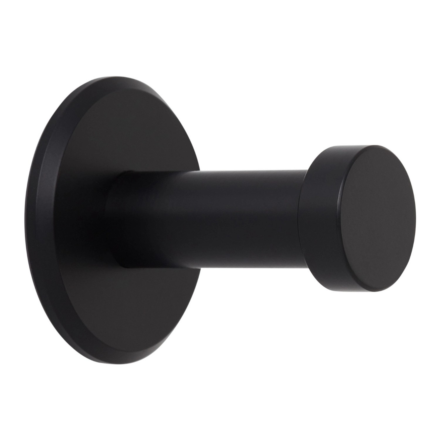 SOTECH Garderobenhaken TALEA Ø10 mm Ø15 mm Länge 30 mm Edelstahl Schwarz Matt