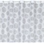 Weißes Ösenpanneau „Neusser Collection Fin“ 85x135 cm mit modernem Punktedesign für Fenstervorhänge.