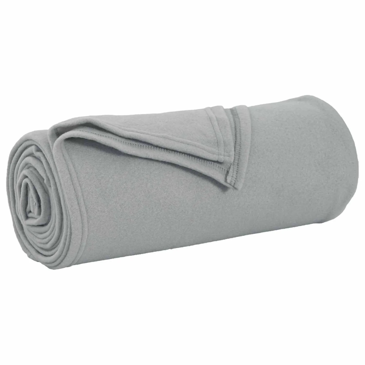 vidaXL Wohndecken 24 Stück Grau 200 x 150 cm Fleece 42017098