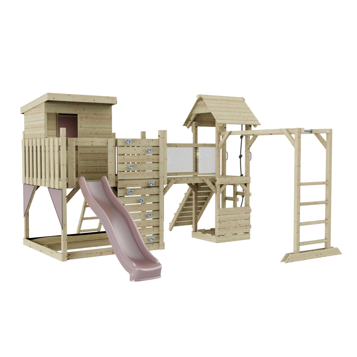 OutdoorToys Spielturm Joost  Altrosa