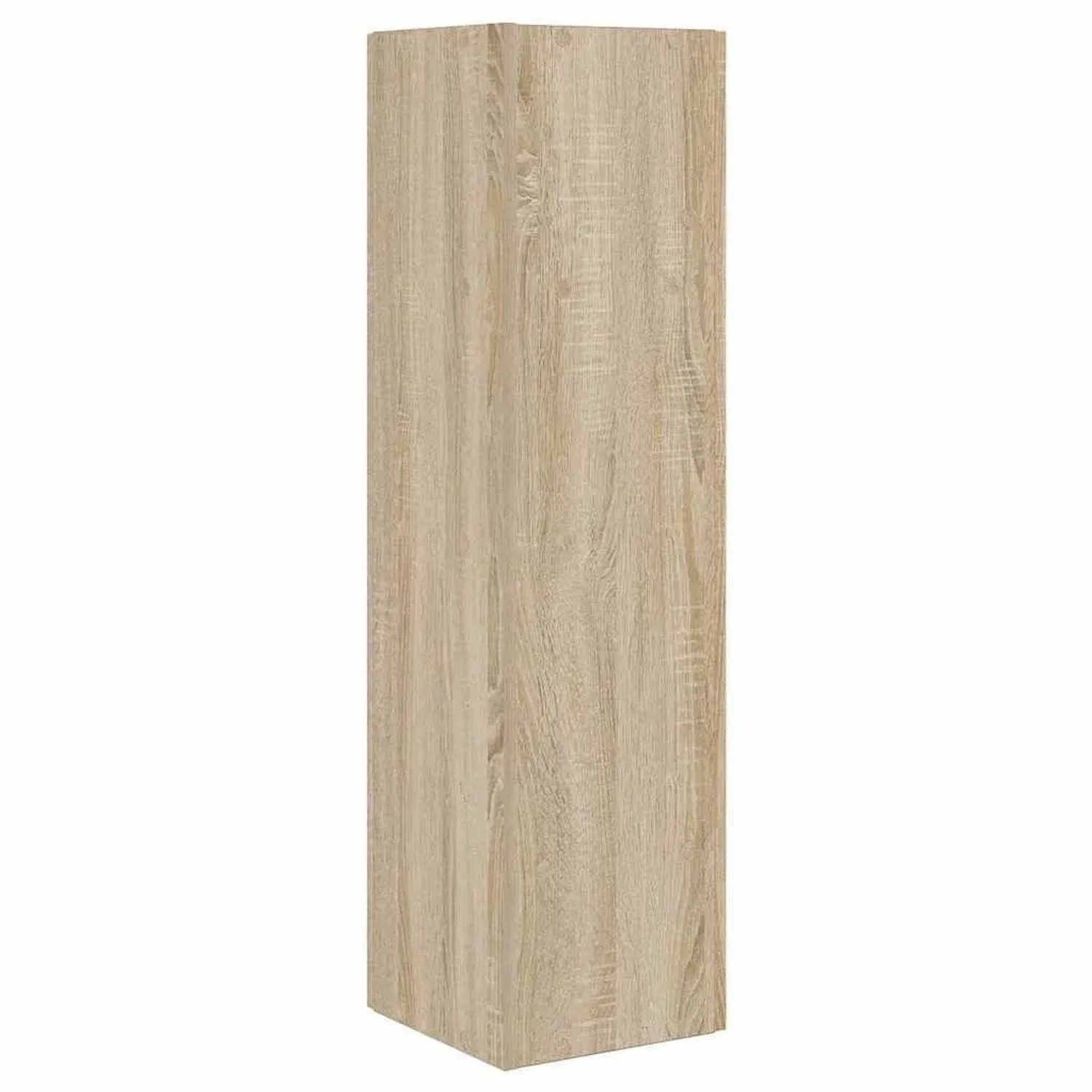 Eckschrank Sonoma-Eiche, 102cm hoch, aus Holzwerkstoff für Wohnzimmer.