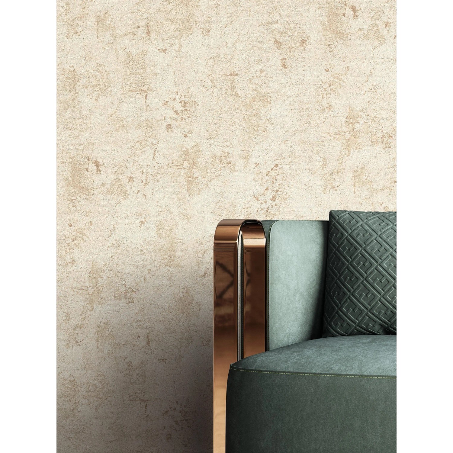 Newroom Vliestapete Kouri Beige Betonoptik Industrial Strukturiert FSC® günstig online kaufen