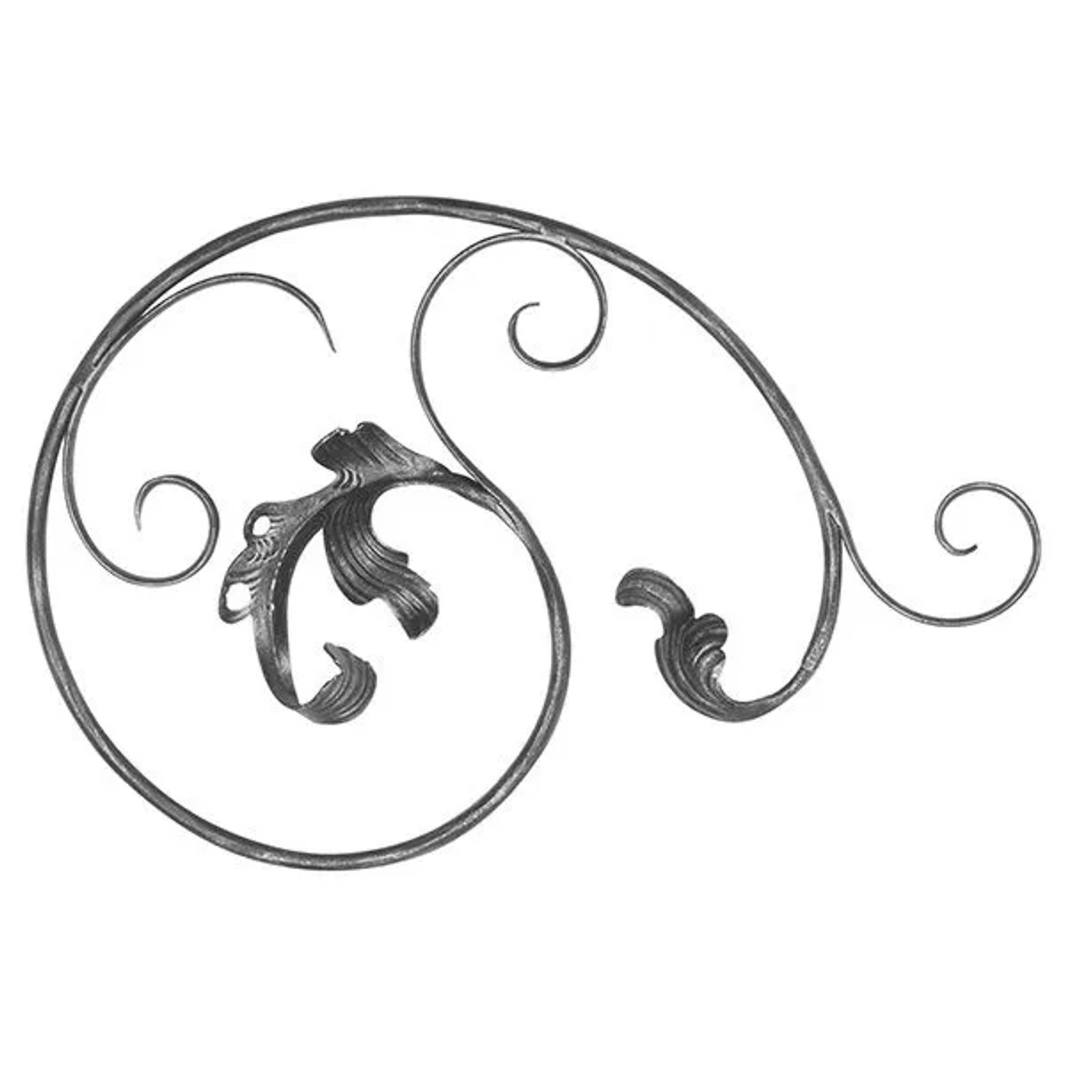 FeNau Ländliches Barock Maße 490x620 mm Stahl S235JR Roh