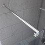 Aurlane Haltebügel Parma Chrom, verstellbar von 70-100 cm, für Duschen.