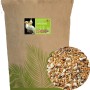 Elles Agafutter & Großsittichfutter ohne Sonnenblumenkerne, 15kg Sack mit Futtermischung.