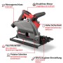 Einhell Akku-Tauchsäge TP-PS 18/165 Li BL Solo: Handkreissäge mit Tauchfunktion und bürstenlosem Motor.
