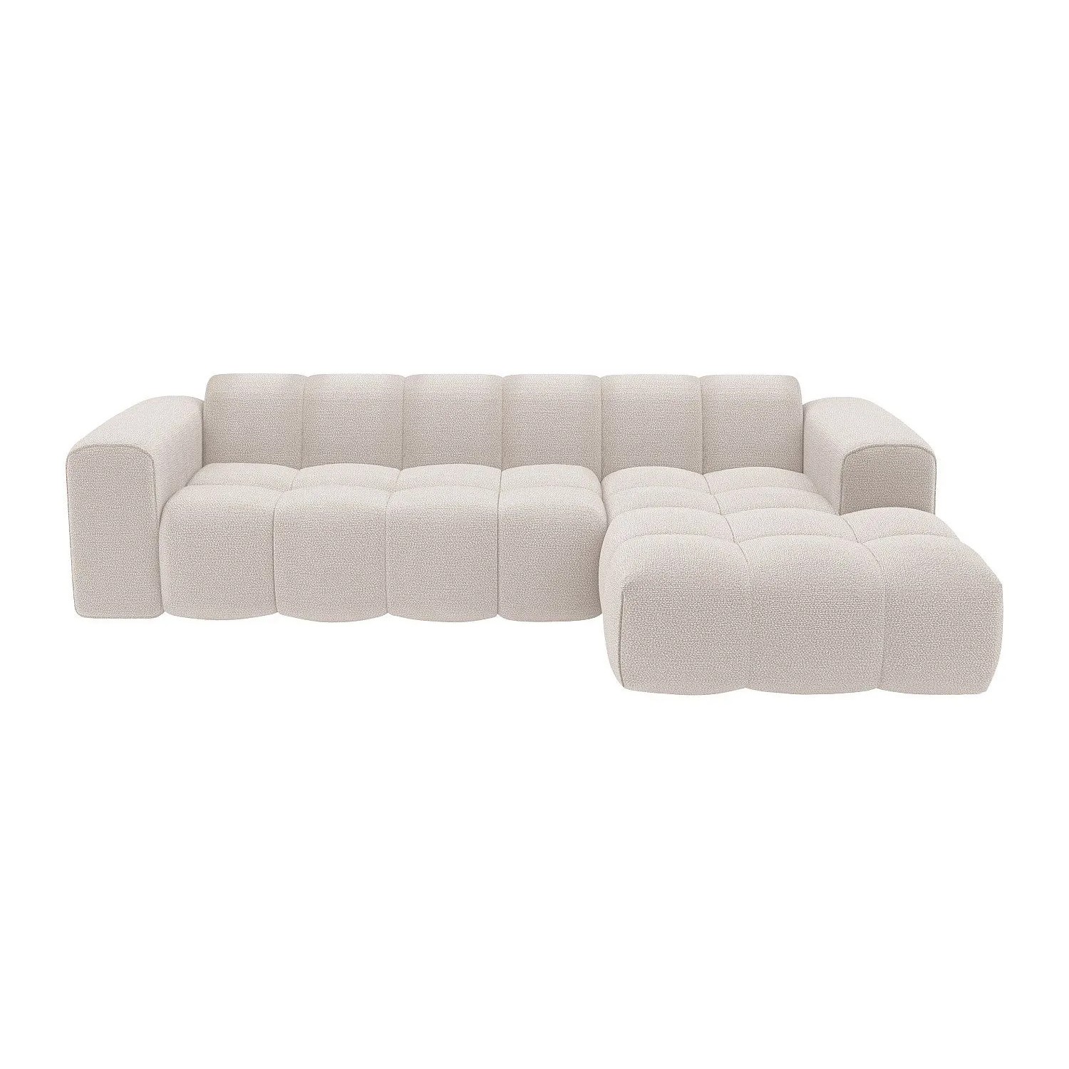 Vente-unique Sofa Ohne Schlafmöglichkeit Caleso Beige 284 cm
