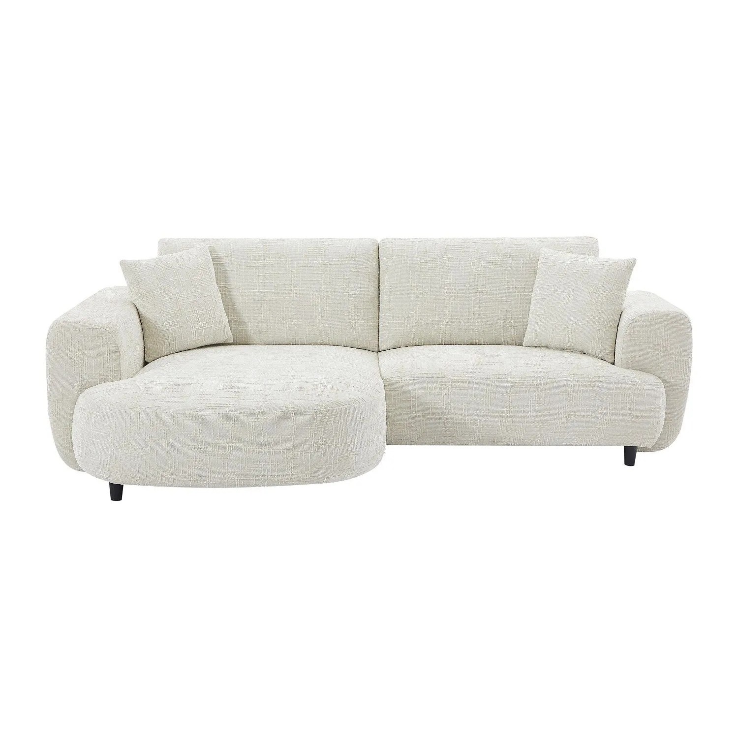 Vente-unique Sofa Ohne Schlafmöglichkeit Rulama Beige 250 cm