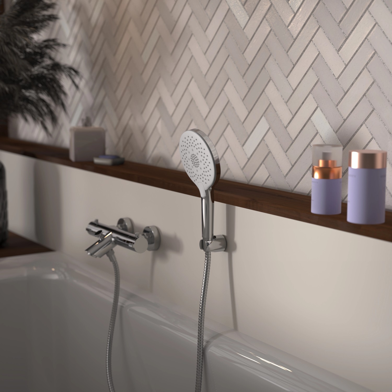 Schütte Handbrause Sumatra Chrom-Weiß_8