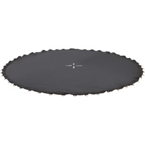 Schwarze Sprungmatte für Gartentrampolin, Ø 305 cm, Ersatzteil.