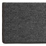 Dunkelgraue Karat Stufenmatte London, selbstklebend, rechteckig, 23,5x65 cm.