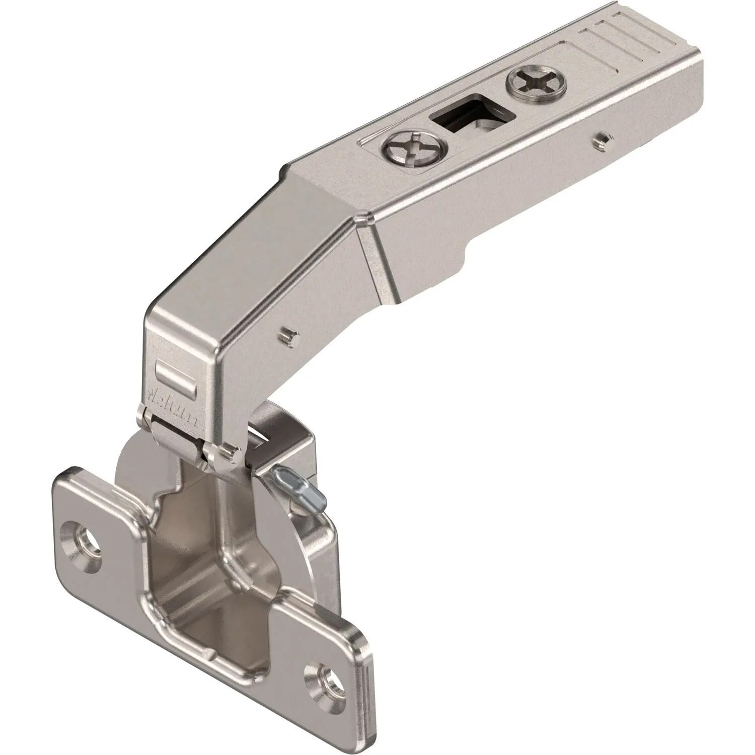 Blum Stollenscharnier Clip Top 95 Grad mit Feder Vernickelt