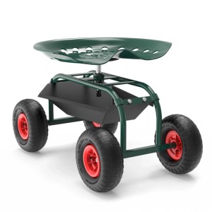 Wiltec Gartenwagen Bis 150Kg Werkstattwagen Gartenwagen Rollwagen Gartenhocker