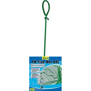 Tetratec Fangfix-Netz XXL, 20 cm, für Aquarien. Nylon-Netz mit grünem Griff und Hängevorrichtung.