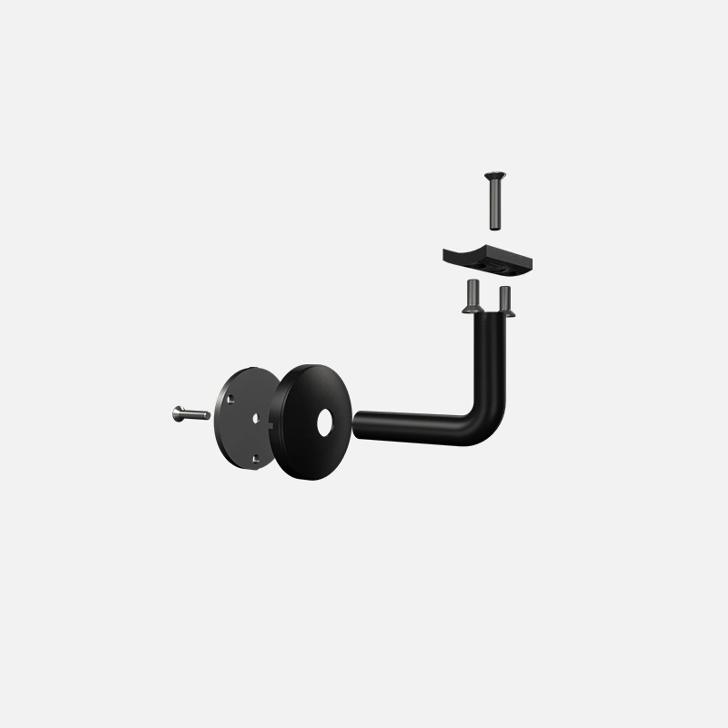 Kordo Wandhalterung Für Handlauf Schwarz Inga_2