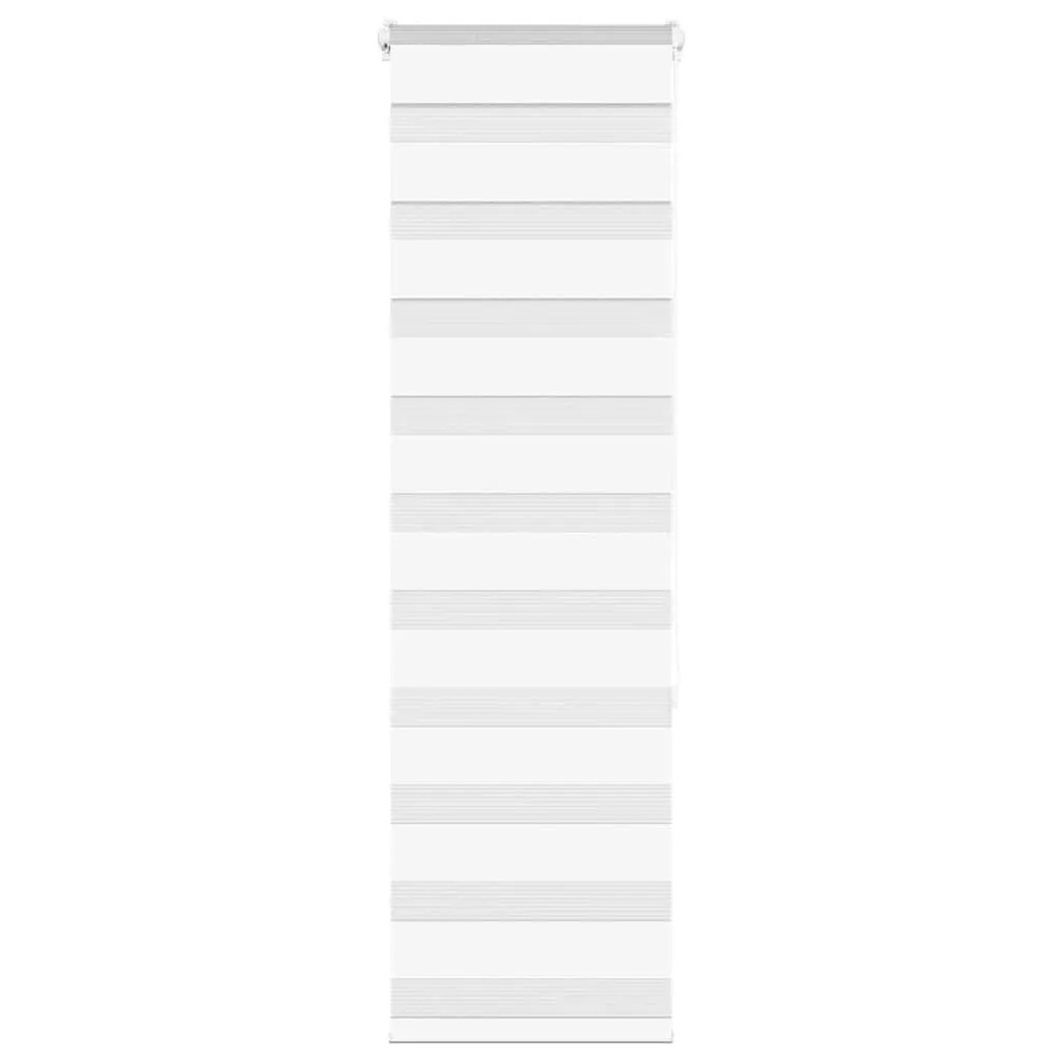 vidaXL Doppelrollo Weiß 45x150 cm Stoffbreite 40,9 cm Polyester 4014744 günstig online kaufen