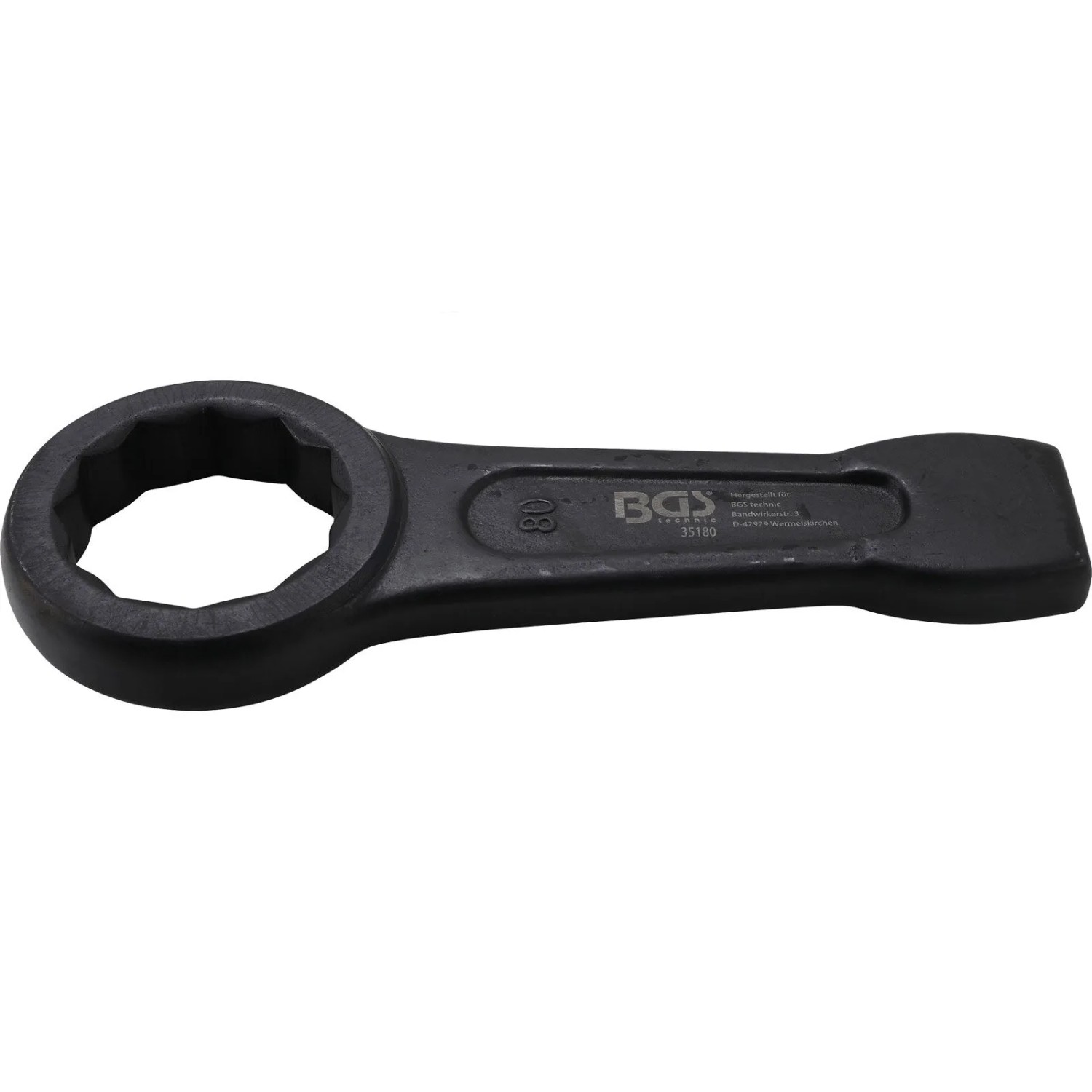 BGS Schlag Ringschlüssel SW 80 Mm 35180