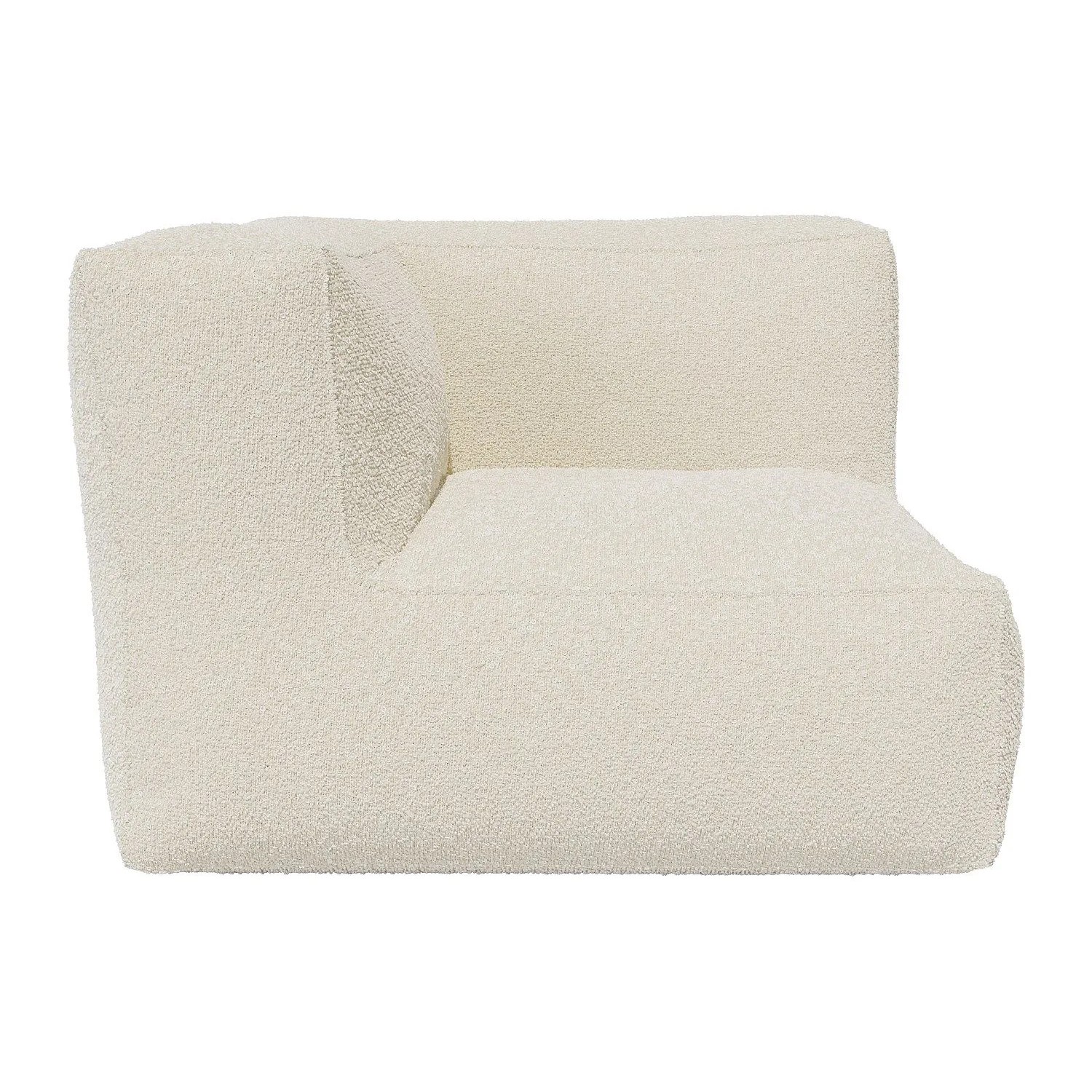 Vente-unique Sessel Mit Gerader Rückenlehne Noumara Gebrochenes Weiß 95 cm