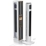 Brandson ECO Turmventilator mit leisem DC-Motor, 12 Stufen, Timer und Fernbedienung.