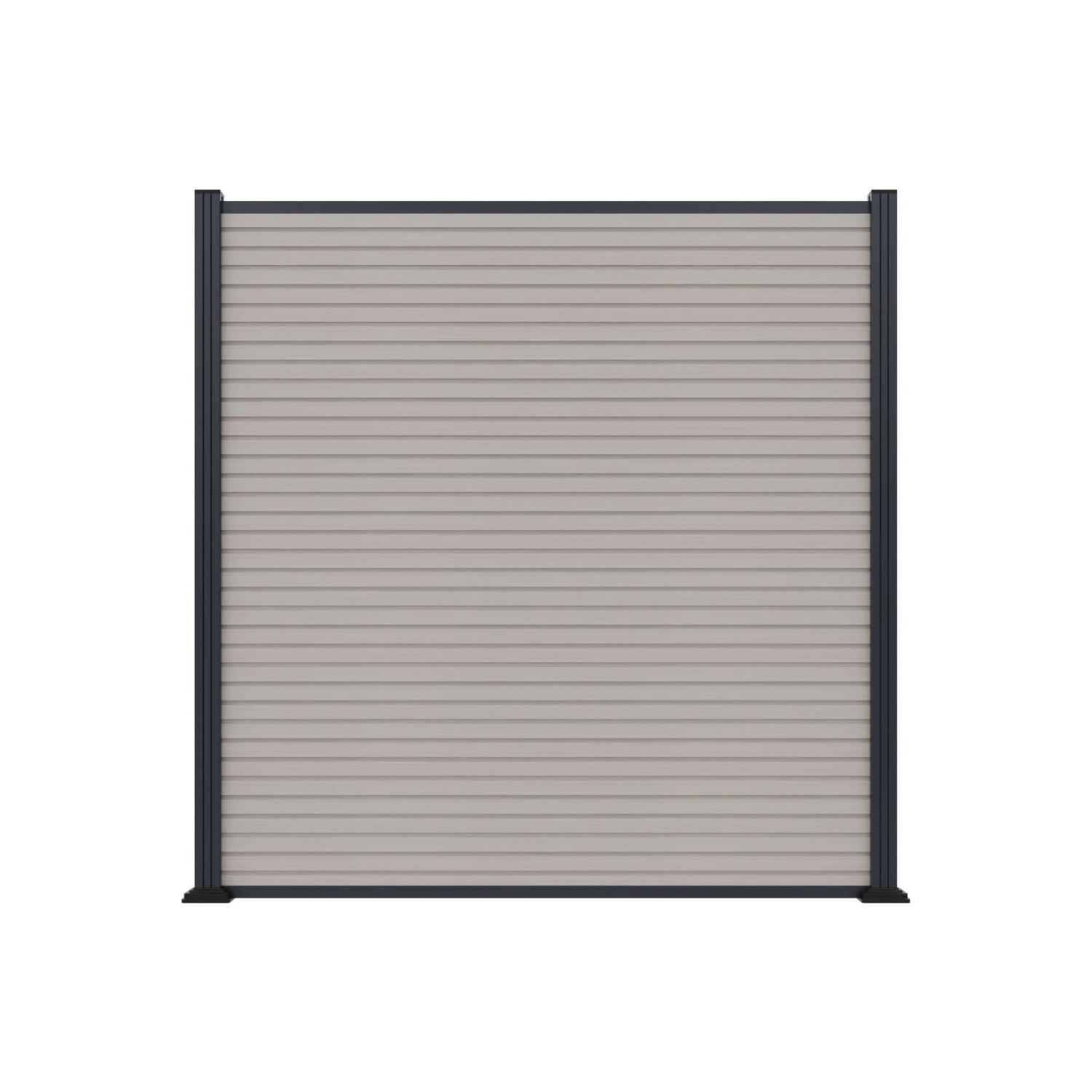T&J WPC-Zaun Waren 179 cm x 180 cm Beige
