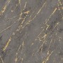 A.S. Création Vliestapete Marmor in Anthrazit und Gold mit feiner Struktur.