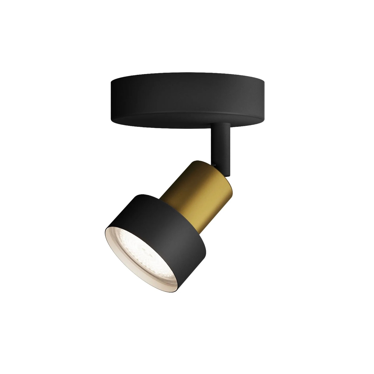Philips Spot Conduit 1-Flammig 5 W GU10 Schwarz-Gold