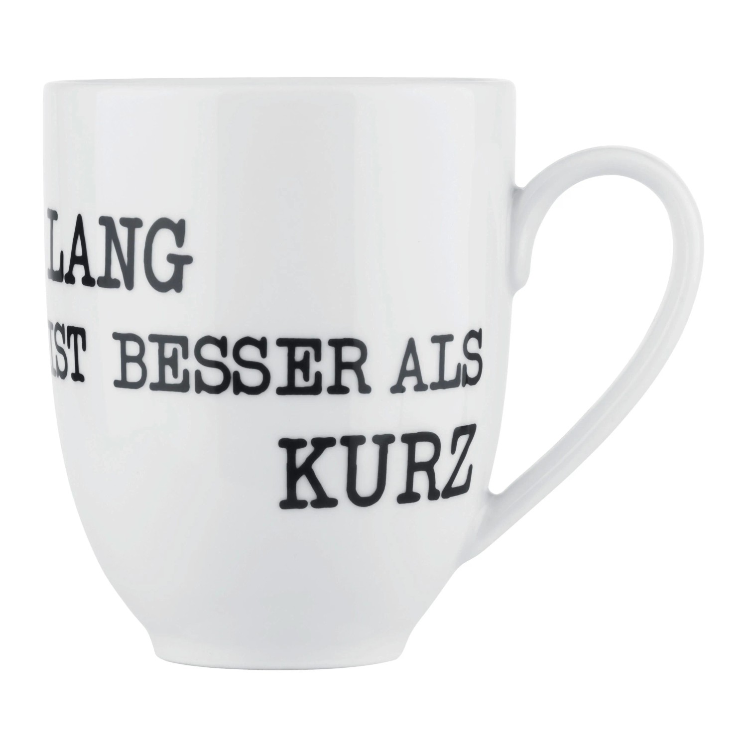 Mömax Kaffeebecher Graffiti Schwarz/Weiß ca. 350ml