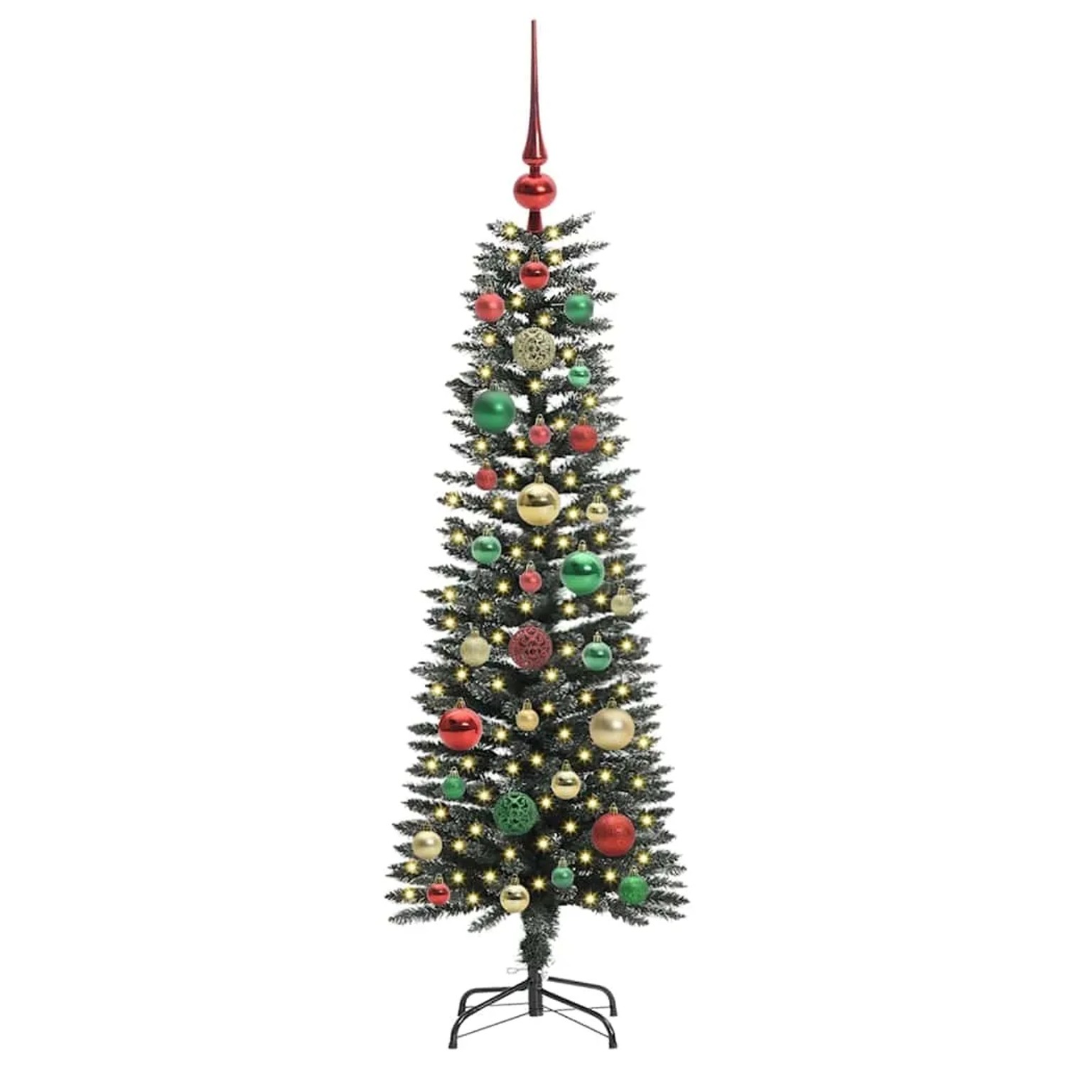 vidaXL Künstlicher Weihnachtsbaum Grün 40,5 x 40,5 x 120 cm 3395924