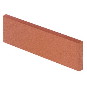 Imprägnierter Cotto di Volterra Sockel, 9x30 cm, für Bodenbeläge.