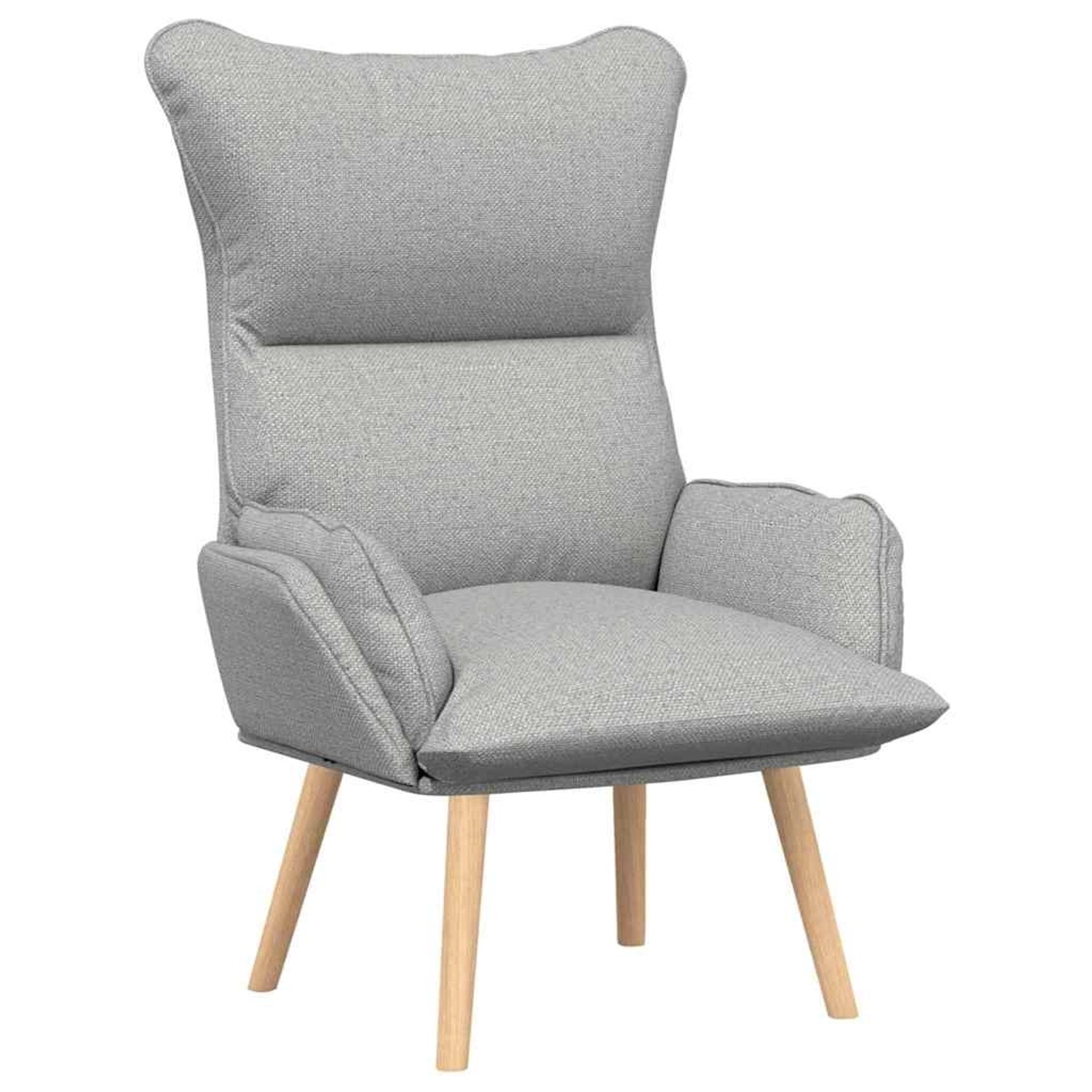 vidaXL Relaxsessel Wolken-Grau 69 x 74 x 93 cm Stoff 42001873 günstig online kaufen