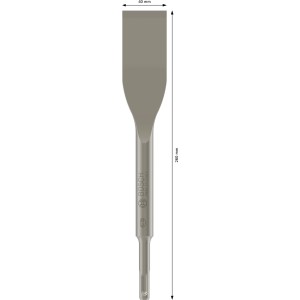 Bosch Fliesenmeißel Pro SDS-plus, 260 mm, zum Entfernen von Fliesen.