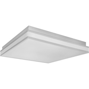 Quadratische, dimmbare Ledvance Smart+ WiFi Deckenleuchte Orbis, 45x45 cm, Tunable White.
