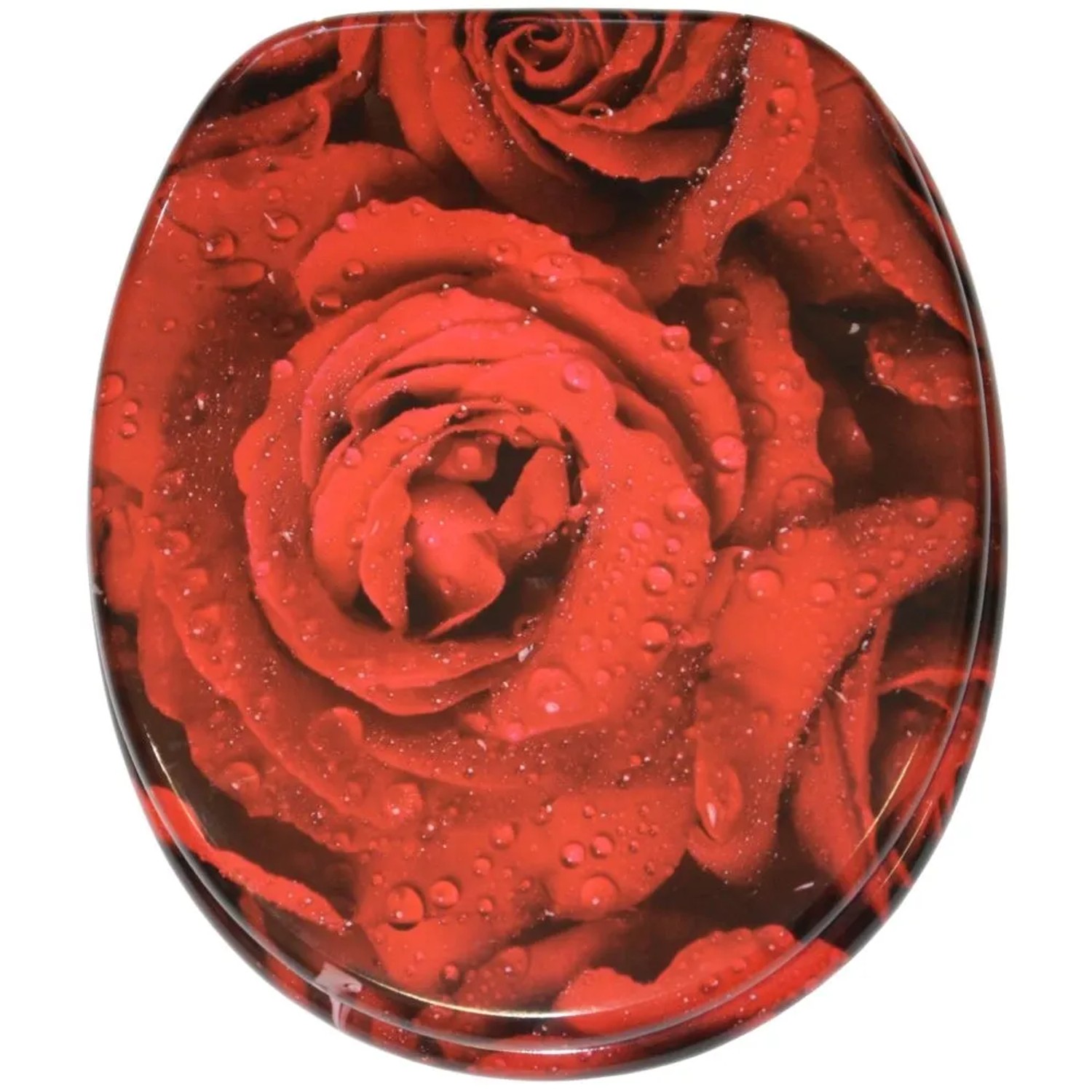SANILO WC Sitz Rosen Hochwertiger und Stabiler Toilettendeckel aus Holz günstig online kaufen