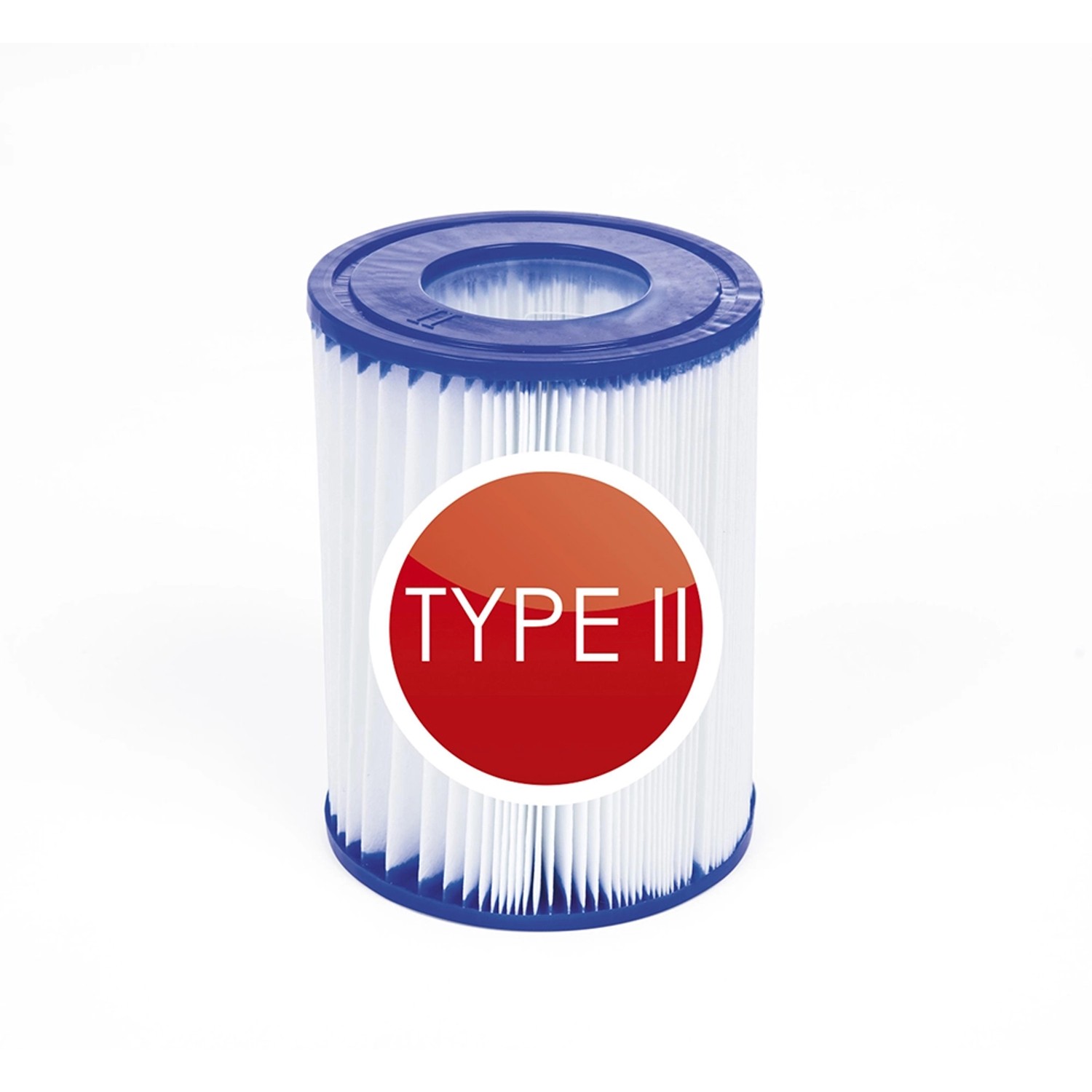Bestway Pool Filterkartusche Typ II, 2er-Set für Filterpumpen.