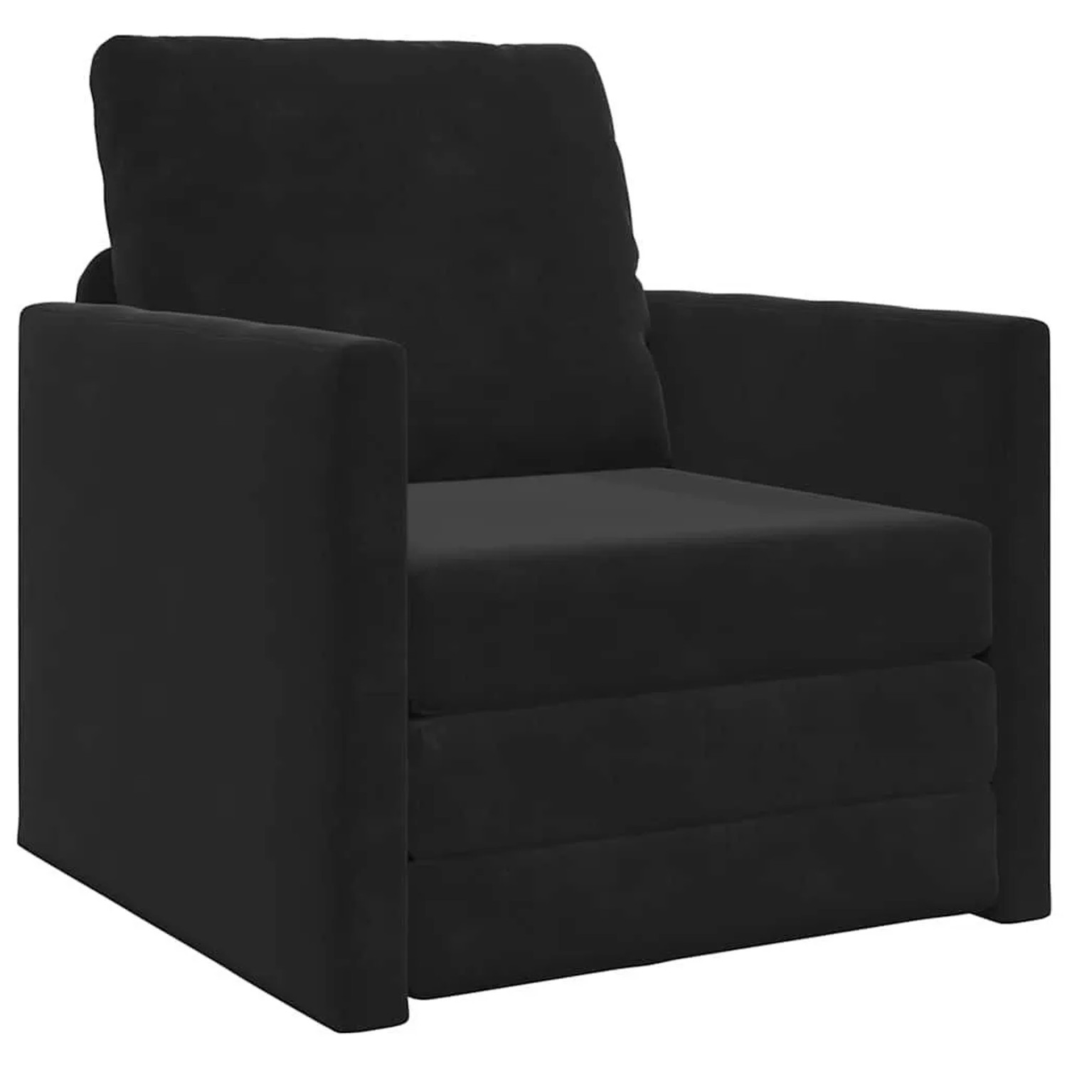 vidaXL Schlafsofa Schwarz 74 x 77 x 81 cm Samt 4106614 günstig online kaufen